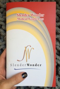 Slender Wonder booklet